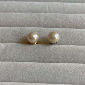 Classic Cream Pearl Earrings